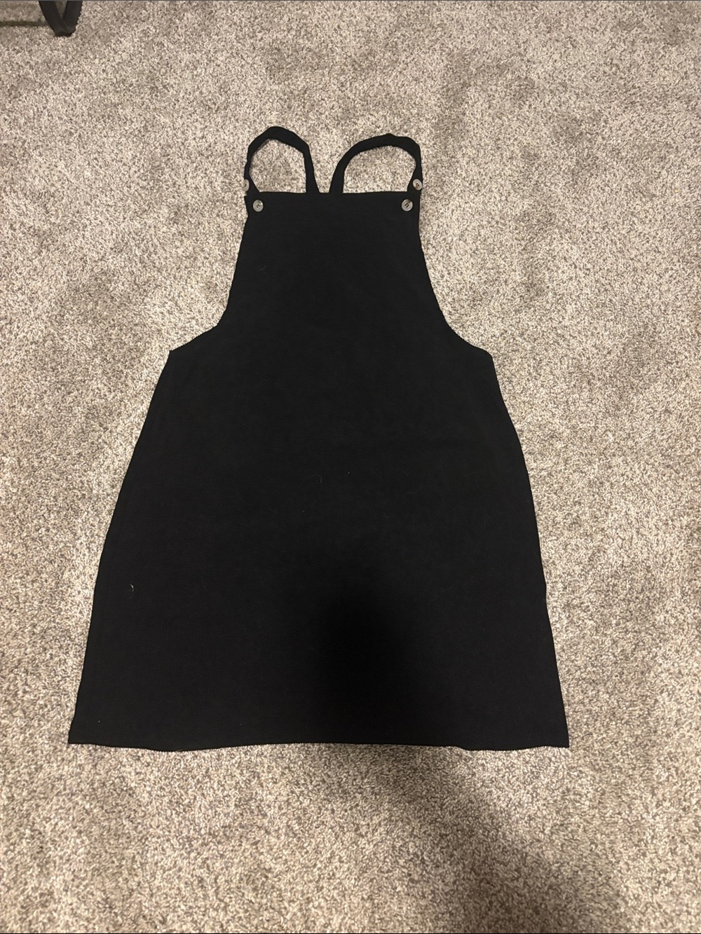 Black  Overall Dress